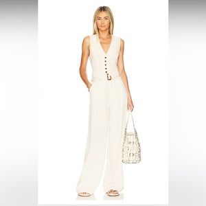 NWT~UFT/SELL Spell Everyday Wide-Leg pants M linen